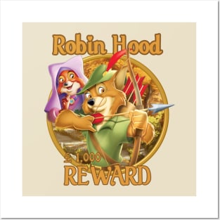 Robin Hood Reward Posters and Art